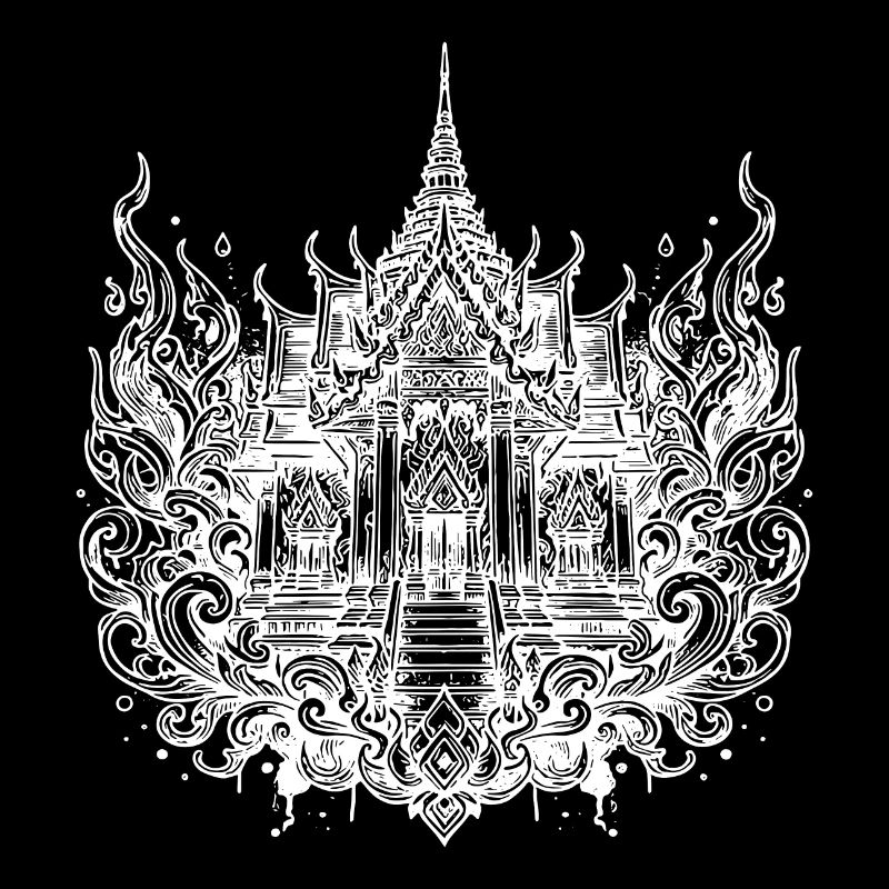 Classic Thailand temple
