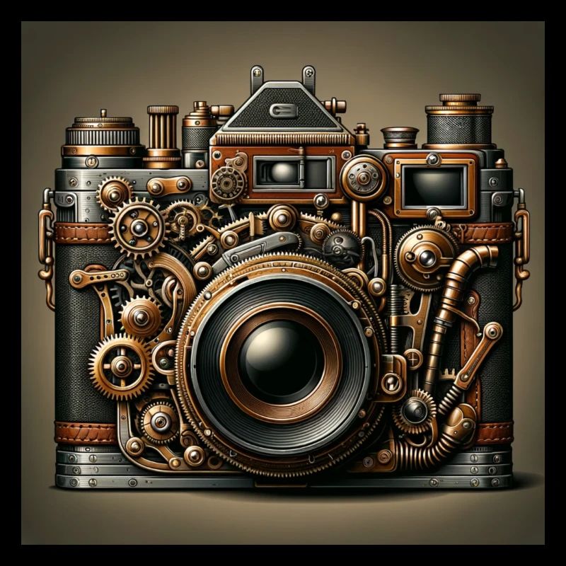 Caméra Steampunk