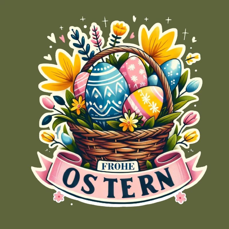 Easter Basket Happy Easter