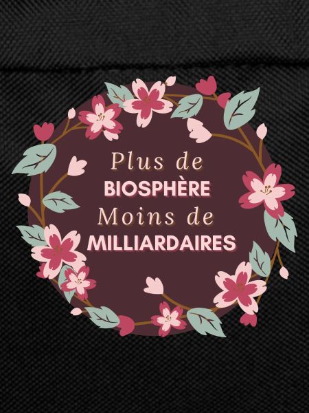 More biosphere, fewer billionaires