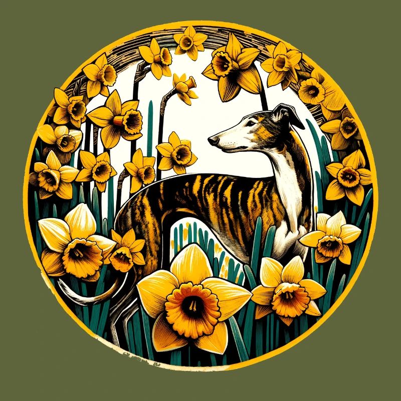 Daffodils Sighthound