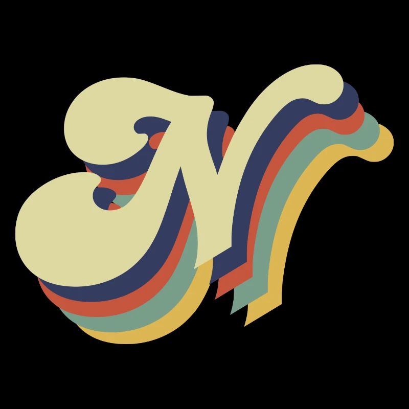 Lettre n rétro