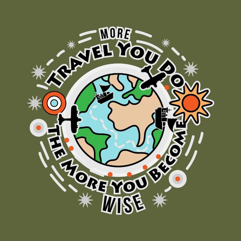 Plus vous voyagez, plus vous devenez sage citation