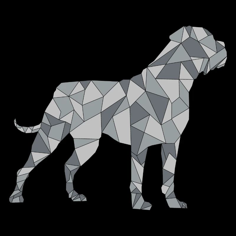 CANE CORSO geometrisch
