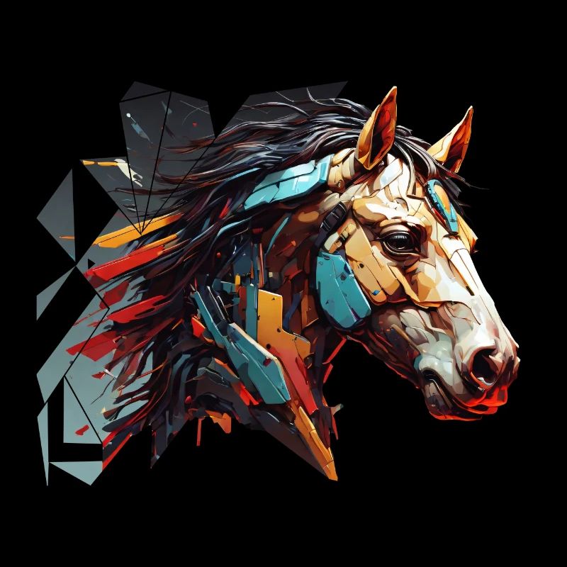 pferd abstrakt