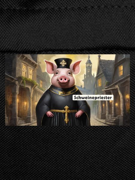 Pun ambiguous german expression – Schweinepriester