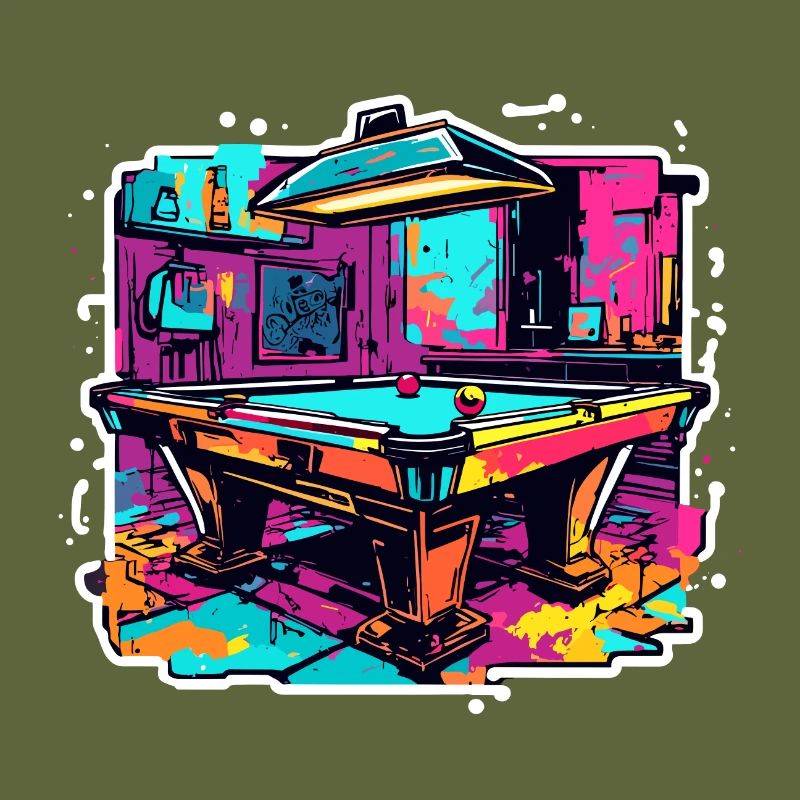 Billard / Boule de billard / 8 boules / billard / Kö