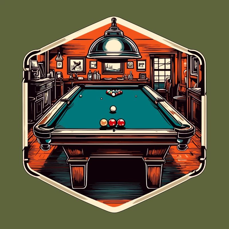 Billard / Boule de billard / 8 boules / billard / Kö