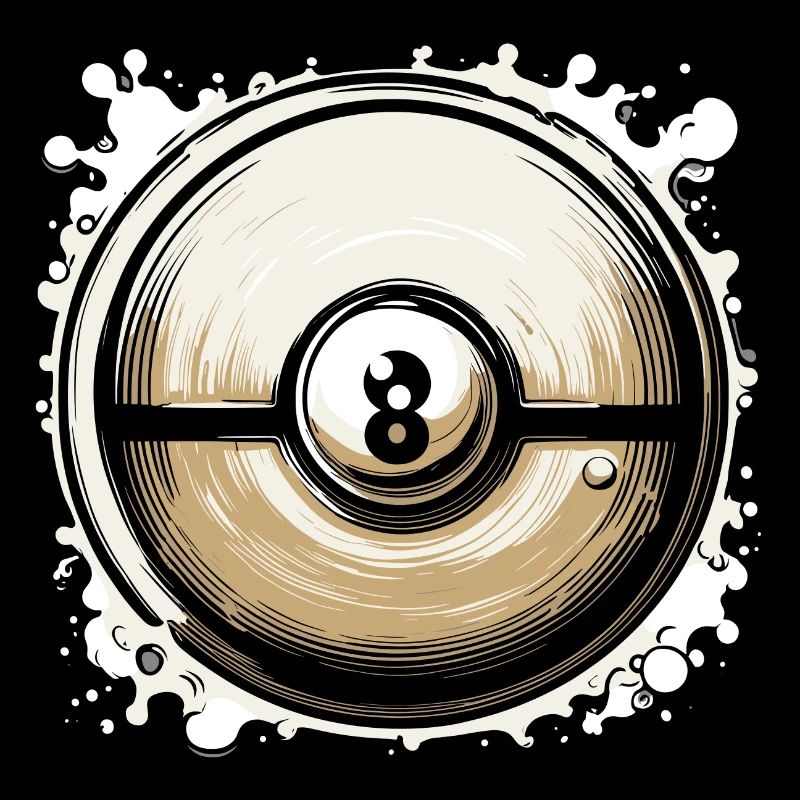 Billard / Boule de billard / 8 boules / billard / Kö