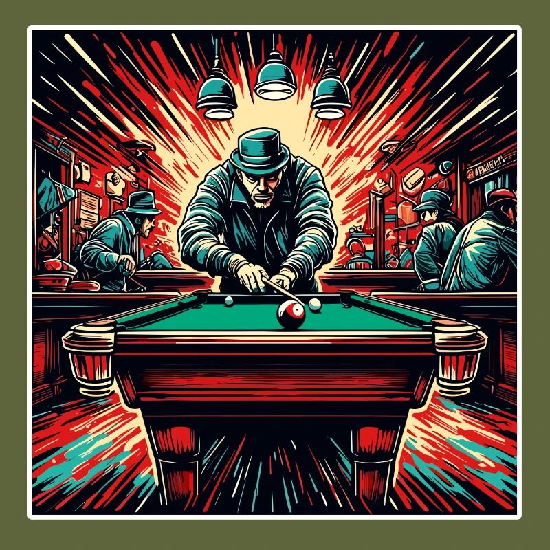 Billard / Boule de billard / 8 boules / billard / Kö