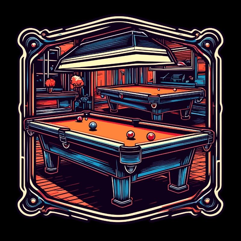 Billard / Boule de billard / 8 boules / billard / Kö