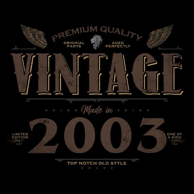 21 ans Millésime 2003 Edition Limitée 21ème