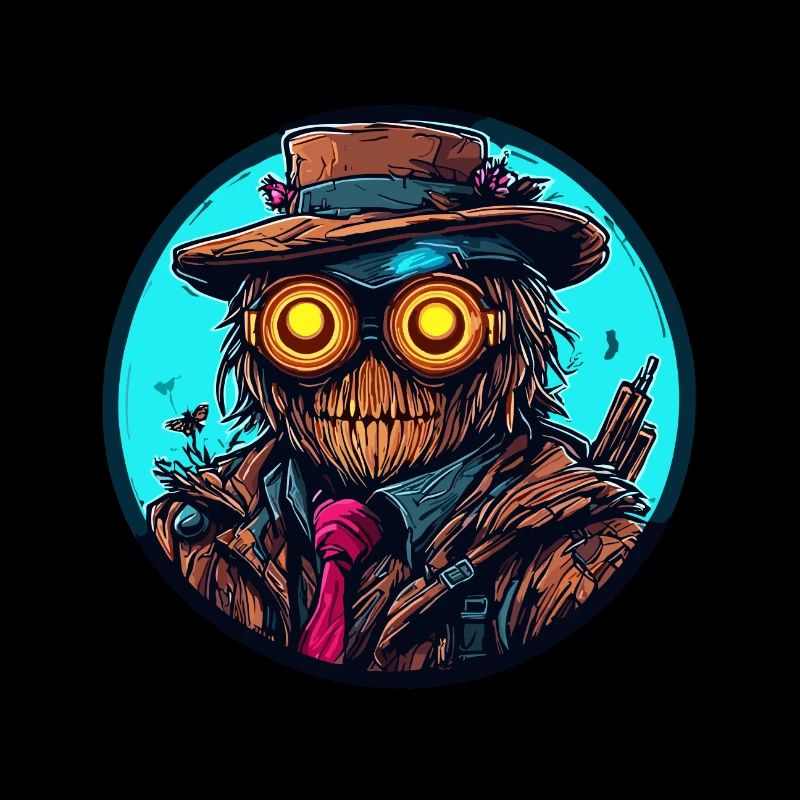 Vogelscheuche / Erntehelfer / Maisfeld / Feld