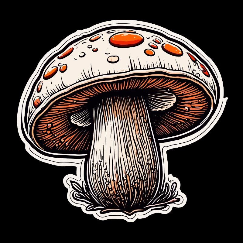 Champignon / Champignon / Prairie / Forêt / Goa / Psy