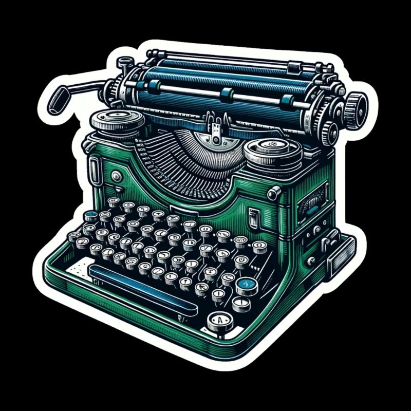 Old typewriter
