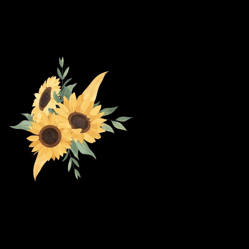 Buchstabe g Blumen-Sonnenblume