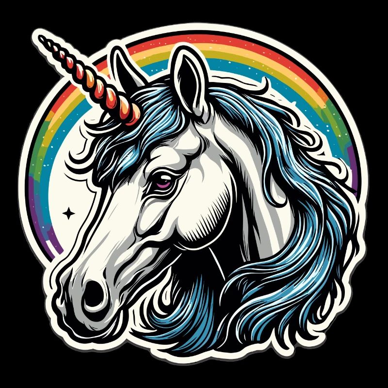 Unicorn / Mythical Creatures / Fairy Tale / Magic / Glitter