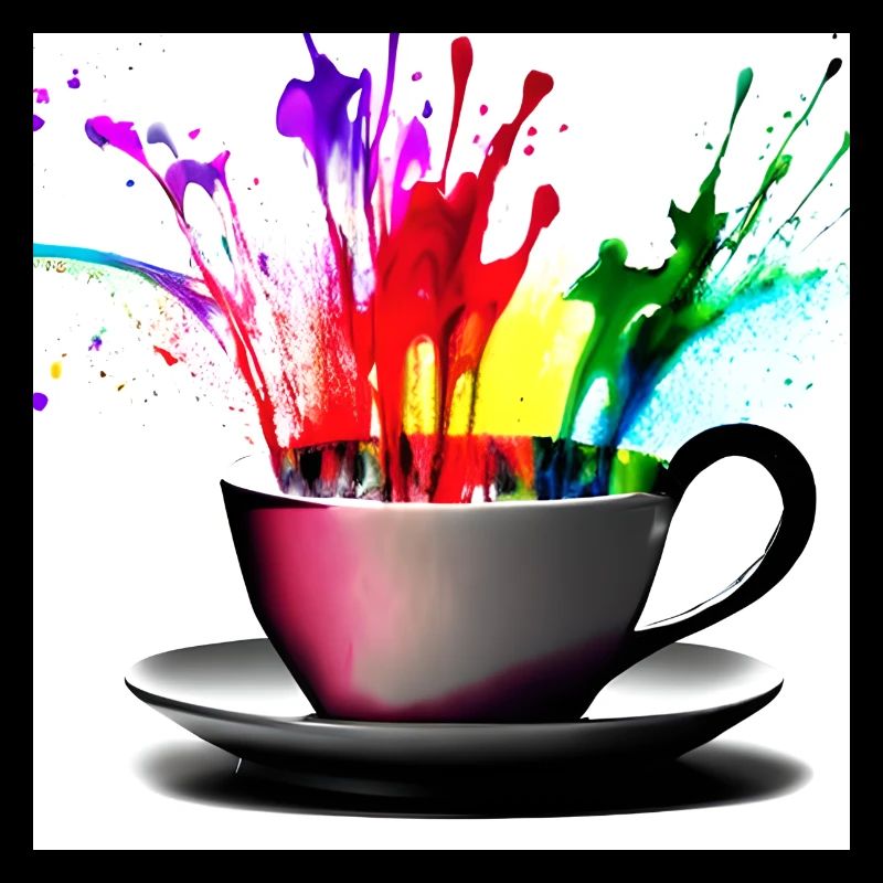 Kaffeetassen bunt 4
