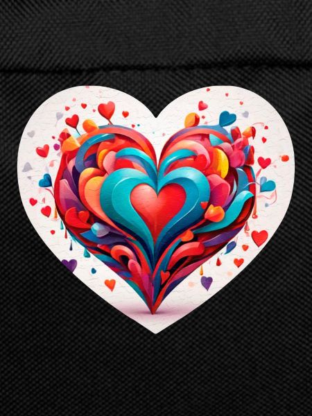 Heart with shapes