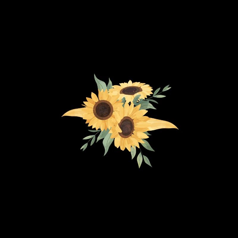 Sonnenblume floral w