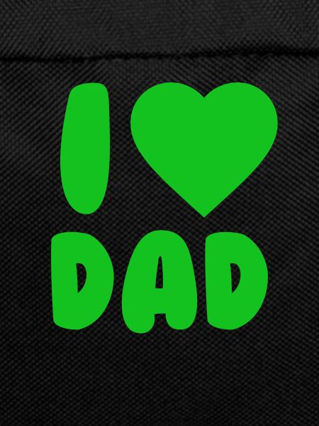 I LOVE DAD Green