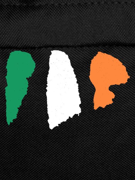 Ireland Flag - Brush Stripes