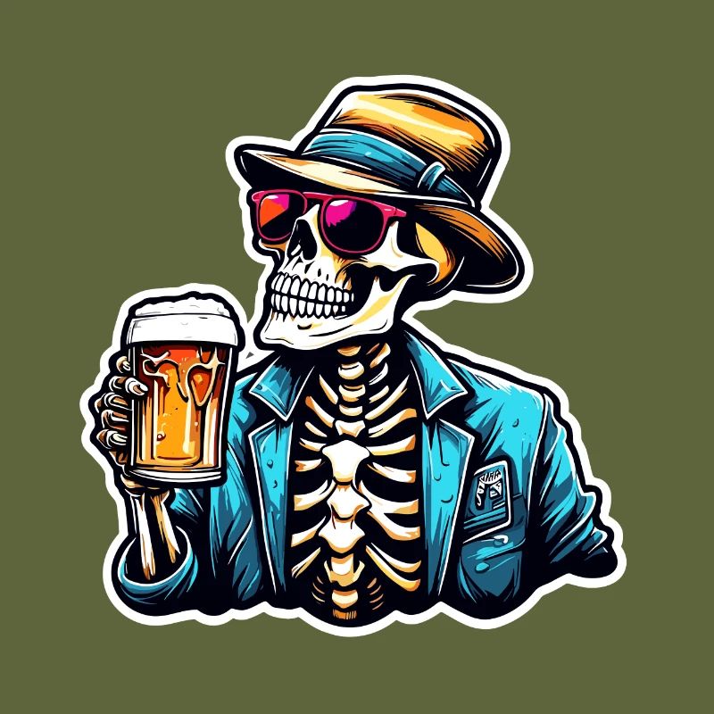 Skull / Skull / Skeleton / Gothic / Tattoo