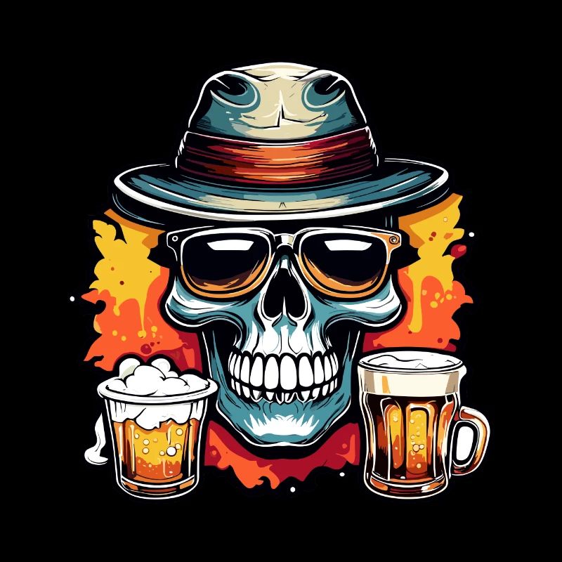 Skull / Skull / Skeleton / Gothic / Tattoo