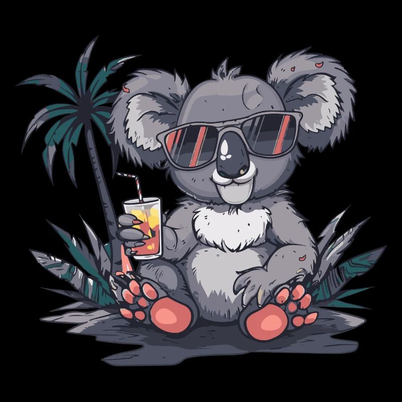 Koala Summer Beach Vacation