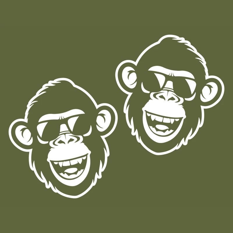 Singe Drôle Cool