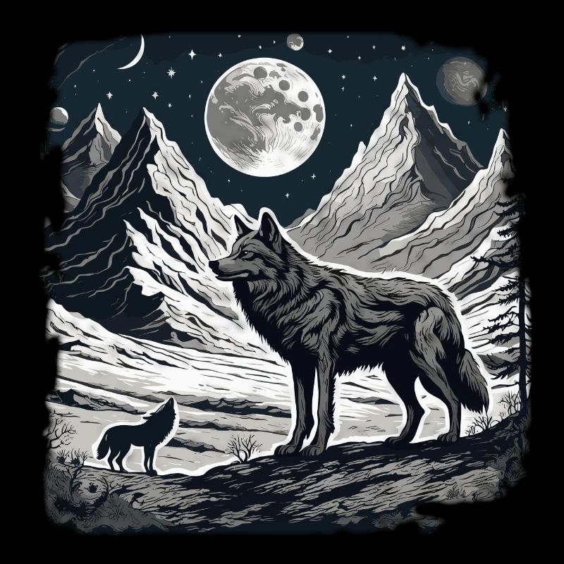 Wolf / Pack / Forest / Wild / Wildlife / Howl