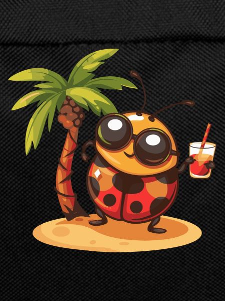 Ladybug Summer Beach Vacation