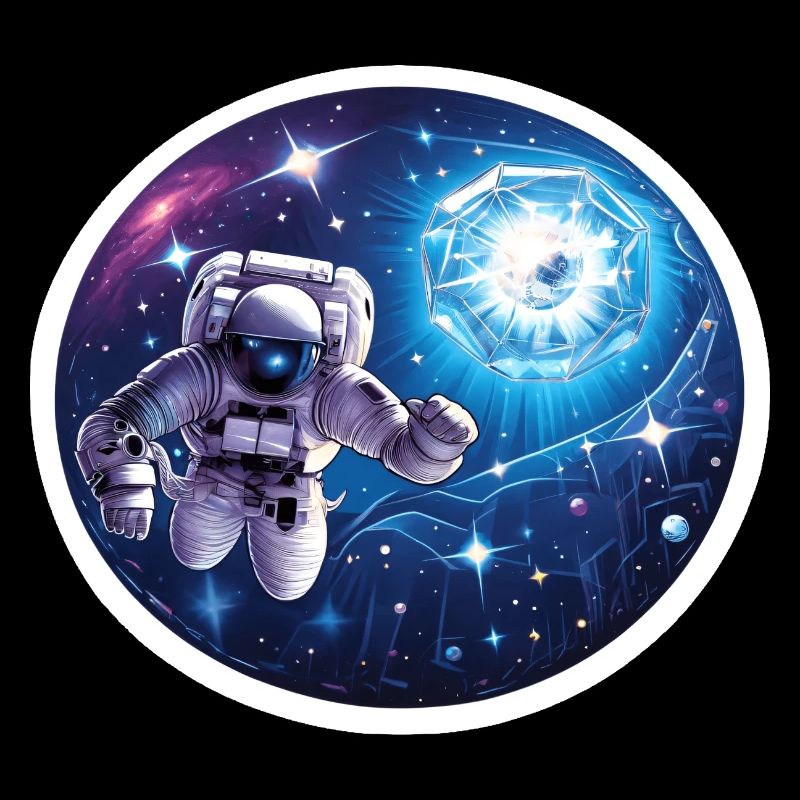 Astronaute dans l’espace