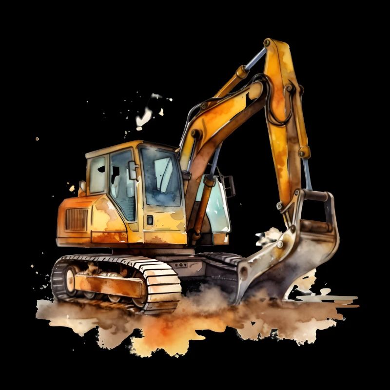 Construction excavator