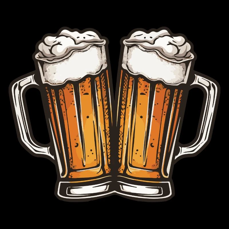 Bierkrug Bier Anstoßen