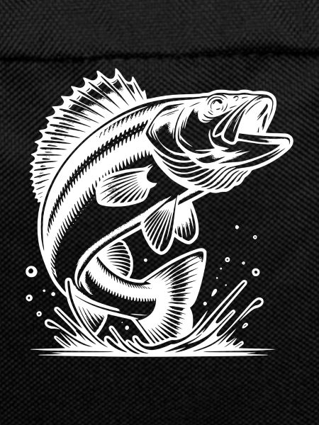 Elegant Jumping Zander Predator
