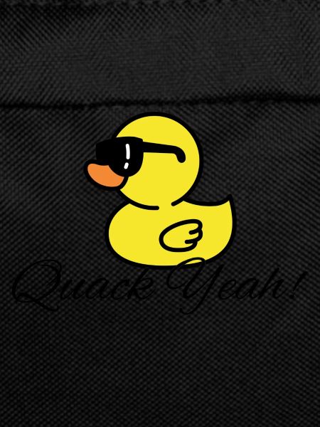 Womens Quak yes Funny Duck