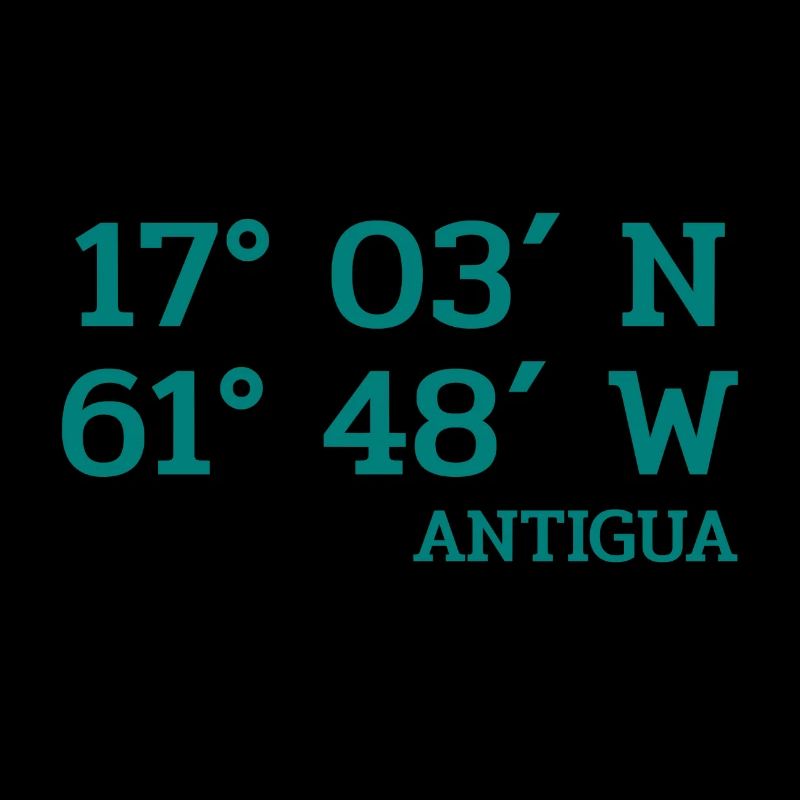 Antigua Coordinates - Coordinates - Caribbean
