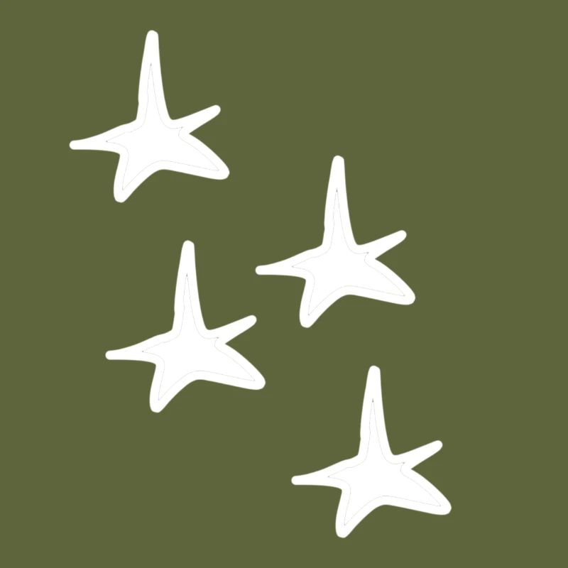 Four Star Star Shape Shape Symbol