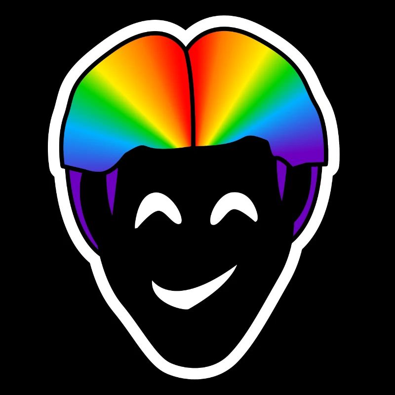 Lächeln glücklich : Sticky Queer Pride