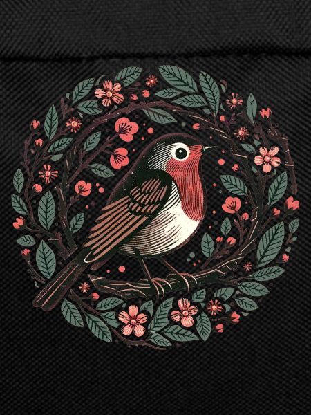Cherry Blossom Robin