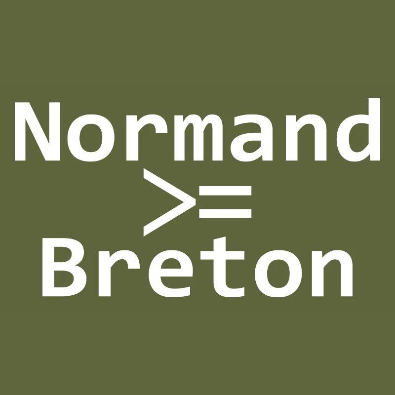 Normannisch größer oder gleich Bretonisch