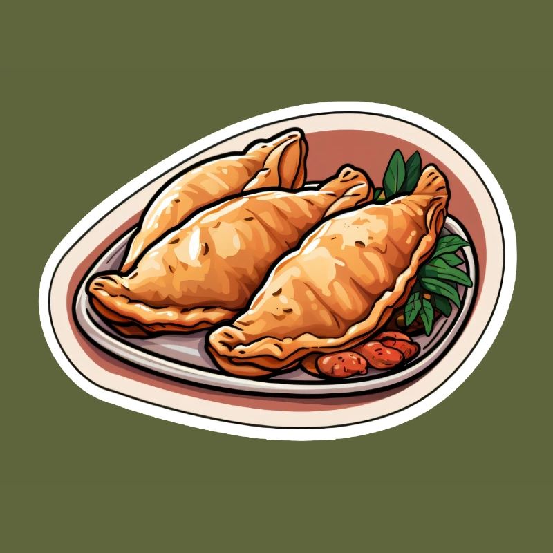 Empanadas three dumplings