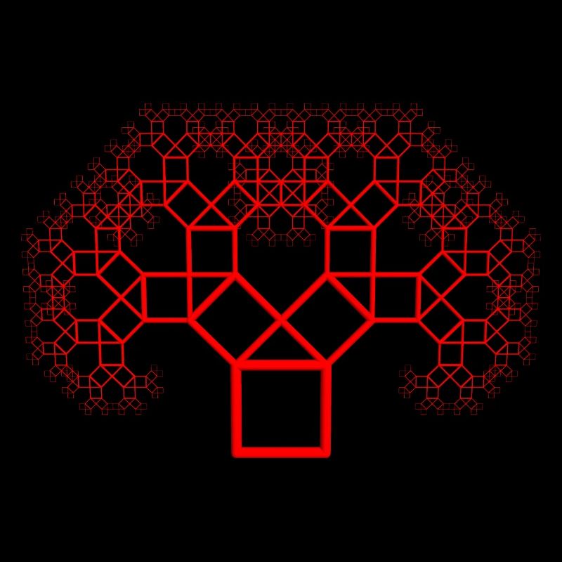 Pythagorasbaum rot