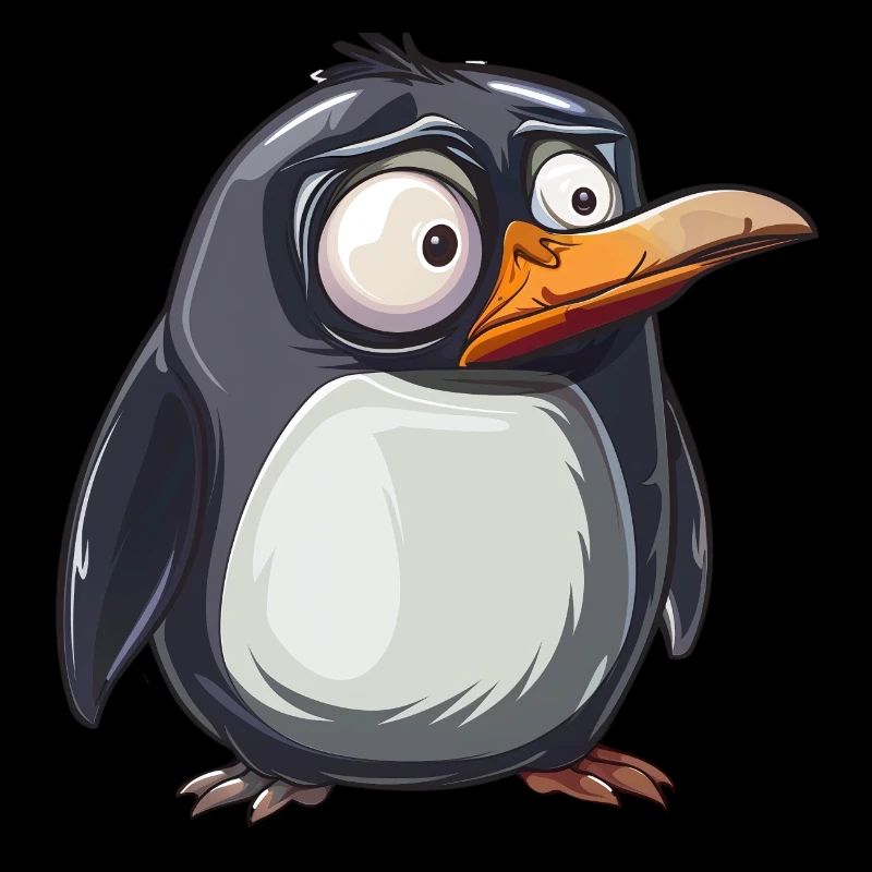 Cute Penguin Look Catches Looks