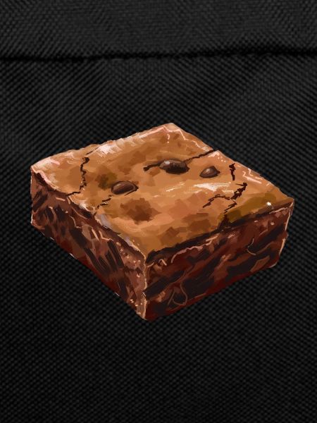 Rustic Brownie Illustration