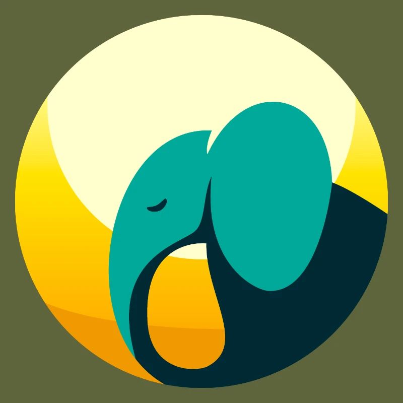 Abstract Elephant