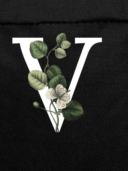 Green Botanical Letter V