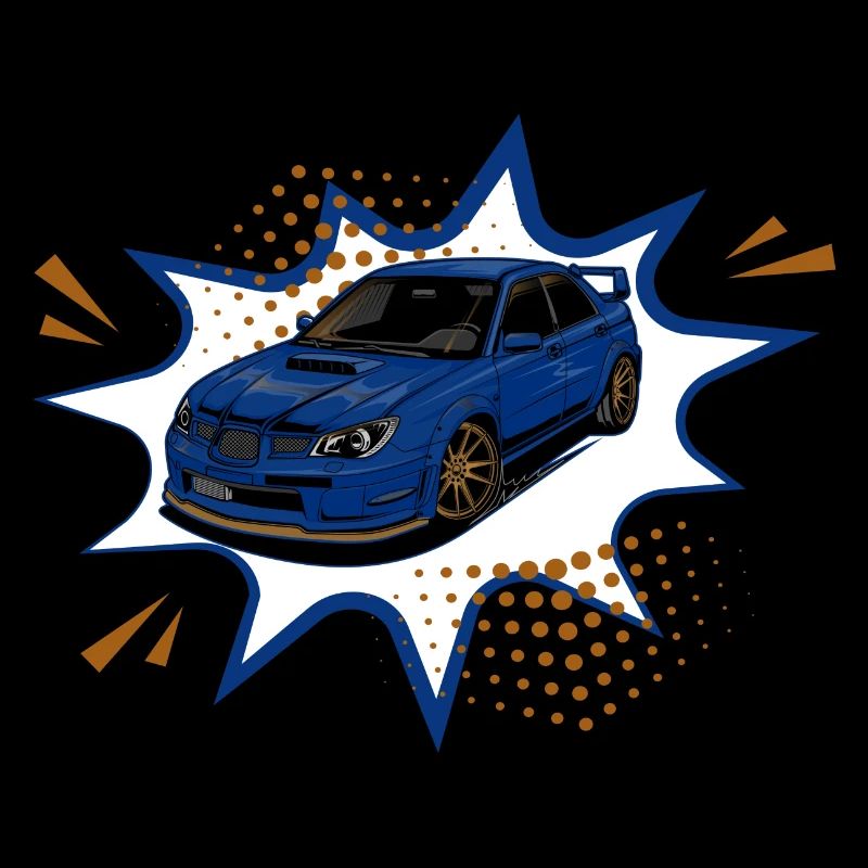 Comic style wrx