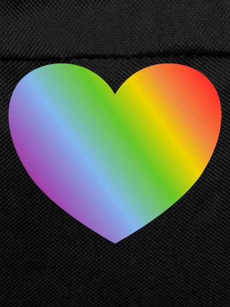 Rainbow heart
